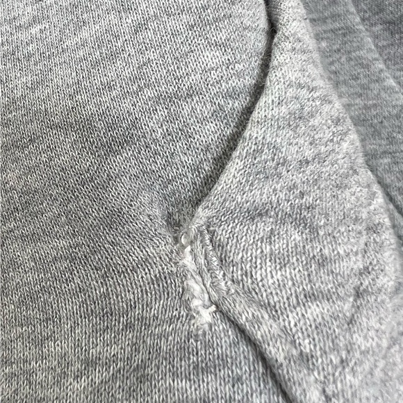 Nike Club Fleece Hoodie Sweatshirt Grey Size Large - Picture 7 of 9